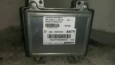 Автозапчасти б/у БЛОК УПРАВЛЕНИЯ ДВИГАТЕЛЕМ за OPEL CORSA D  ссылки OEM IAM 55577835  86AATY56020500CU