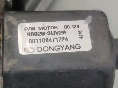 Second-hand car spare part rear left window regulator for opel mokka / mokka x (j13) 1.7 cdti 4x4 (_76) oem iam references  001100471724 98820suv20