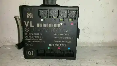 Peça sobressalente para automóvel em segunda mão módulo electrónico do fecho central por mercedes-benz clase c (w204) familiar c 200 t cdi blueefficiency (204.201) referências oem iam a2129004002