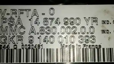 Second-hand car spare part climate control for citroen c8 * oem iam references 14874990yr  9140010393