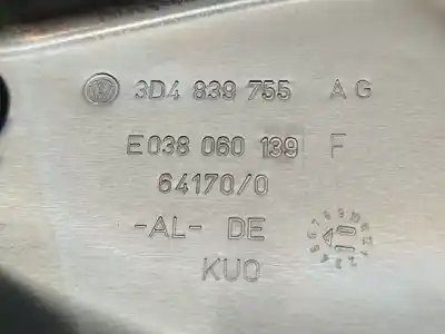 Автозапчасти б/у регулятор стекла заднего левого за vw phaeton (3d1, 3d2, 3d3, 3d4, 3d6, 3d7, 3d8, 3d9) 3.0 v6 tdi 4motion ссылки oem iam  3d4839401s 3d4839015k 3d4839755ag