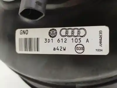 Pezzo di ricambio per auto di seconda mano servo freio per vw phaeton (3d1, 3d2, 3d3, 3d4, 3d6, 3d7, 3d8, 3d9) 3.0 v6 tdi 4motion riferimenti oem iam   3d1612105a