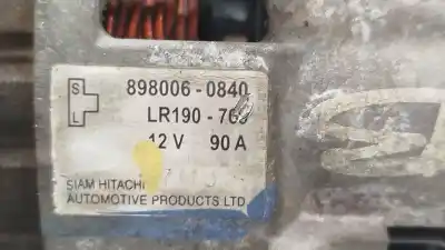 Second-hand car spare part alternator for isuzu d-max i (tfr, tfs) 3.0 ditd 4x4 (tfs85_) oem iam references  lr19076 8980060840