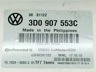 Piesă de schimb auto la mâna a doua unitate de control suspensi pentru vw phaeton (3d1, 3d2, 3d3, 3d4, 3d6, 3d7, 3d8, 3d9) 3.0 v6 tdi 4motion referințe oem iam  c3262281122 3d0907553c