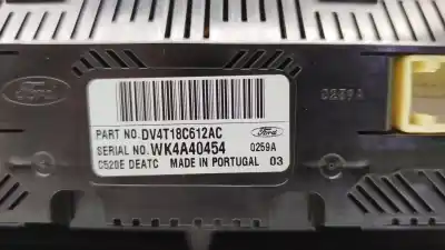 Second-hand car spare part climate control for ford kuga ii (dm2) 1.6 ecoboost oem iam references  wk4a40454 dv4t18c612ac