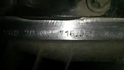 Second-hand car spare part gearbox for mercedes-benz clase a (w168) 1.6 cat oem iam references 716501  105476