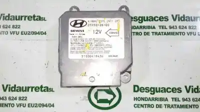 Peça sobressalente para automóvel em segunda mão centralina de airbag por hyundai santa fe (sm) * referências oem iam 9591026100