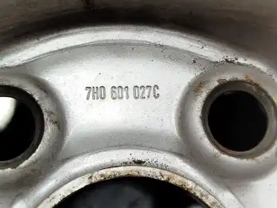 Автозапчастина б/у шина для volkswagen t5 bus (7e) multivan comfortline 4motion посилання на oem iam 7h0601027c 6½j16h2 et51 