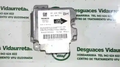 İkinci el araba yedek parçası hava yastigi kontrol ünitesi için opel astra g coupé (t98) 2.2 16v (f07) oem iam referansları 09229304