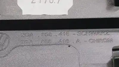 Автозапчастина б/у молдинг для volkswagen t-roc (a11, d11) 1.0 tsi посилання на oem iam  2ga858416a 2ga858416