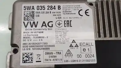 Second-hand car spare part electronic module for volkswagen t-roc (a11, d11) 1.0 tsi oem iam references  351053420717393 5wa035284b