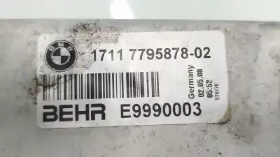 Peça sobressalente para automóvel em segunda mão radiador de água por bmw 5 (e60) 520 d referências oem iam  1711779587802 e9990003