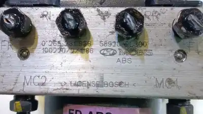 Second-hand car spare part abs for hyundai i30 (fd) 1.4 oem iam references  0265231956 589202l300