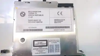 Second-hand car spare part audio system / radio cd for bmw x3 (e83) 2.0 sd oem iam references  a2c53242831 vd101671062752 6512914241304