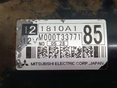 Peça sobressalente para automóvel em segunda mão motor de arranque por mitsubishi asx (ga_w_) 1.6 mivec (ga1w) referências oem iam  1810a1 m000t33771