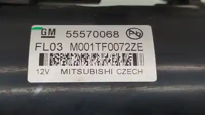 Автозапчастина б/у двигун запускається для opel zafira tourer c (p12) 1.6 cdti (75) посилання на oem iam 95520113 m001tfoo72ze 55570068