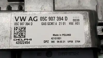 Second-hand car spare part ecu engine control for volkswagen t-roc (a11, d11) 1.0 tsi oem iam references  42022454 05c907394d