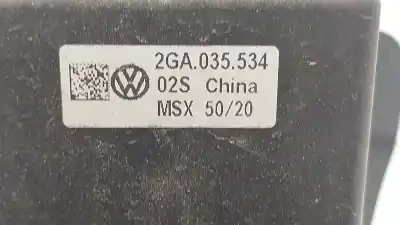 Автозапчастина б/у підсилення заднього бампера для volkswagen t-roc (a11, d11) 1.0 tsi посилання на oem iam   2ga035534