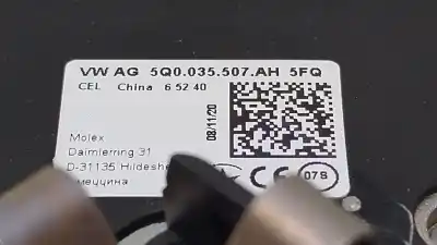 Автозапчастина б/у антена для volkswagen t-roc (a11, d11) 1.0 tsi посилання на oem iam  65240 5q0035507ah