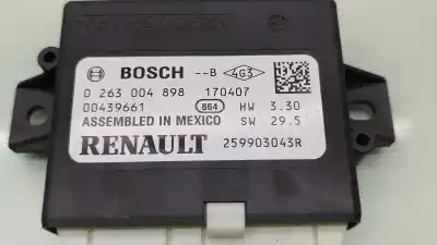 Peça sobressalente para automóvel em segunda mão módulo eletrônico por renault kadjar (ha_, hl_) 1.2 tce 130 referências oem iam  0263004898 259903043r
