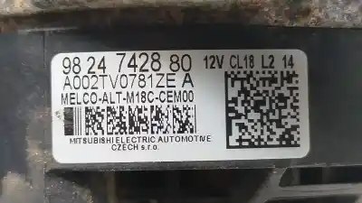 Автозапчасти б/у генератор за fiat doblo furgoneta/monovolumen (510_, 511_) bluehdi 100 ссылки oem iam  a002tv0781ze 9824742880 Автозапчасти б/у генератор за fiat doblo furgoneta/monovolumen (510_, 511_) bluehdi 100 ссылки oem iam  a002tv0781ze 9824742880