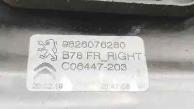 Автозапчастина б/у регулятор переднього правого скла для citroen grand c4 spacetourer (3a_, 3e_) 2.0 bluehdi 160 посилання на oem iam 9826076280  c06447203