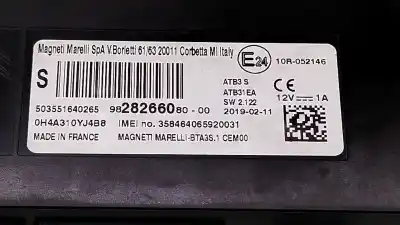Pezzo di ricambio per auto di seconda mano modulo elettronico per citroen grand c4 spacetourer (3a_, 3e_) 2.0 bluehdi 160 riferimenti oem iam  503551640265 9828266080
