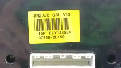 Peça sobressalente para automóvel em segunda mão comando de sofagem (chauffage / ar condicionado) por hyundai i30 (fd) 1.4 referências oem iam  15pely143554 972502l150