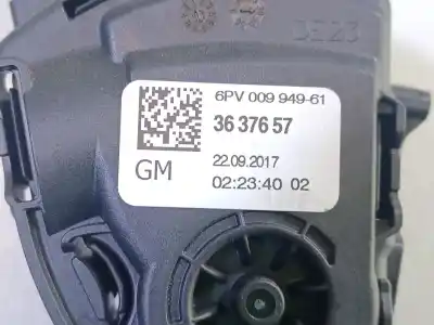 Автозапчастина б/у педаль акселератора для opel crossland x / crossland (p17, p2qo) 1.2 (75) посилання на oem iam 1601cw 6pv00994961 3637657