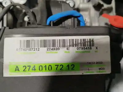 Pezzo di ricambio per auto di seconda mano motore completo per mercedes-benz vito furgoneta (447) vito 2.0 t riferimenti oem iam 274920 0795416 0795419