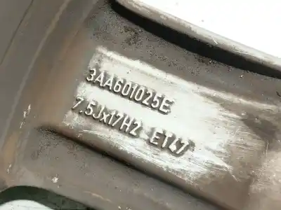 Автозапчасти б/у шина за vw passat b7 variant (365) 1.6 tdi ссылки oem iam 3aa601025e 7.5jx17h2 et47 