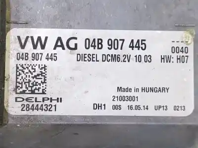 Автозапчастина б/у ебу контролер двигуна для volkswagen polo v (6r1, 6c1) 1.4 tdi посилання на oem iam  28444321 / 21003001 04b907445 Автозапчастина б/у ебу контролер двигуна для volkswagen polo v (6r1, 6c1) 1.4 tdi посилання на oem iam  28444321 / 21003001 04b907445