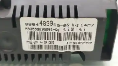 Pièce détachée automobile d'occasion écran multifonctions pour peugeot 207/207+ (wa_, wc_) 1.6 16v vti références oem iam  503550290501 9664483980
