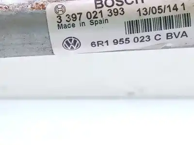 Second-hand car spare part front windscreen wiper linkage for volkswagen polo v (6r1, 6c1) 1.4 tdi oem iam references  3397021393 6r1955023c