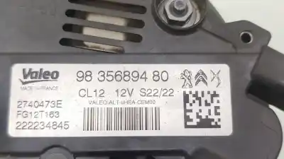 Автозапчасти б/у генератор за peugeot 308 iii (fb_, fh_, fp_, f3_) puretech 110 (fphnpl) ссылки oem iam 9835689480 fg12t163 9835689480