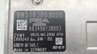 Автозапчасти б/у электронный модуль за peugeot 308 iii (fb_, fh_, fp_, f3_) puretech 110 (fphnpl) ссылки oem iam  e999040. 63821v 985193868000. 983498138003