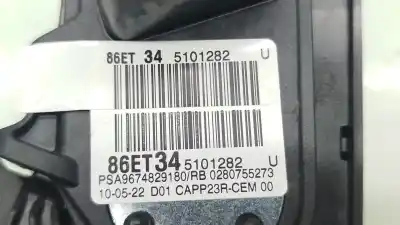 Second-hand car spare part accelerator pedal for peugeot 308 iii (fb_, fh_, fp_, f3_) puretech 110 (fphnpl) oem iam references 9674829180 0280755273 9674829180