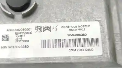 Second-hand car spare part ecu engine control for peugeot 308 iii (fb_, fh_, fp_, f3_) puretech 110 (fphnpl) oem iam references  a3c0982950001 9846386380. 9815023380