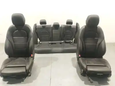 Second-hand car spare part complete seat set for mercedes clase c t-model (s205) c 220 bluetec / d (205.204) oem iam references 