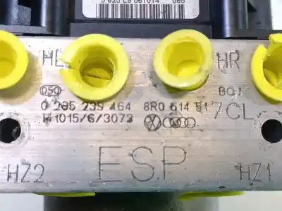 Peça sobressalente para automóvel em segunda mão abs por audi q5 (8rb) 2.0 tdi quattro referências oem iam  0265239464 8r0614517cl 8r0907379ap