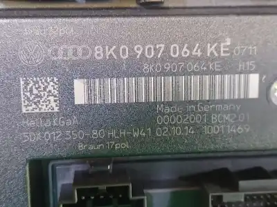 Second-hand car spare part electronic module for audi q5 (8rb) 2.0 tdi quattro oem iam references  5dk01235080 8k0907064ke