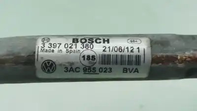 Peça sobressalente para automóvel em segunda mão mecanismo de escova dianteira por vw passat b7 variant (365) 1.6 tdi referências oem iam  3397021380 3ac955023
