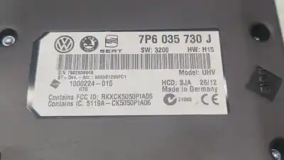 İkinci el araba yedek parçası elektronik modül için vw passat b7 variant (365) 1.6 tdi oem iam referansları  7662939646 7p6035730j