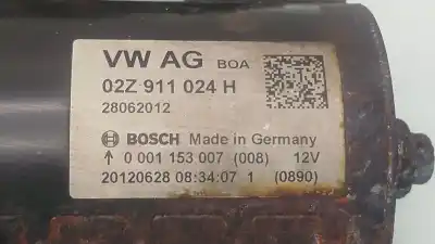 Автозапчасти б/у двигатель запускается за vw passat b7 variant (365) 1.6 tdi ссылки oem iam  0001153007 02z911024h