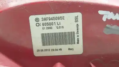 Автозапчасти б/у левый задний фонарь за vw passat b7 variant (365) 1.6 tdi ссылки oem iam  605001li 3af945095e