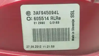 İkinci el araba yedek parçası iç sag kuyruk lambasi için vw passat b7 variant (365) 1.6 tdi oem iam referansları  605514 3af945094l