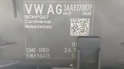 Автозапчасти б/у электронный модуль за vw passat b7 variant (365) 1.6 tdi ссылки oem iam  5wk50413 3aa937087f