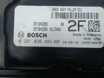 Second-hand car spare part ecu engine control for dacia logan mcv ii 1.5 blue dci 95 (k8jl) oem iam references  0281036484 237104328s