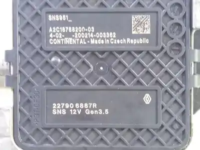Peça sobressalente para automóvel em segunda mão sonda lambda por dacia logan mcv ii 1.5 blue dci 95 (k8jl) referências oem iam  a2c18788200 227906887r