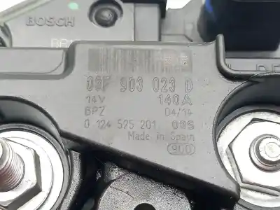 Автозапчастина б/у генератор для volkswagen polo v (6r1, 6c1) 1.2 tsi посилання на oem iam 03f903023j  03f903023d